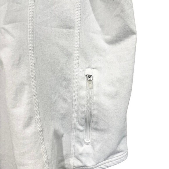 Coolibar White Quarter Zip Jersey Top Shirt UPF 50 Activewear Short Sleeved XXL - Picture 8 of 8